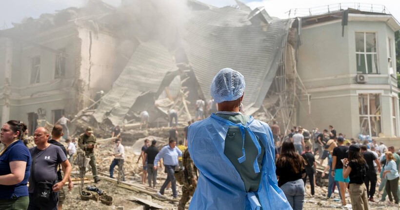 Зеленський про удар по 