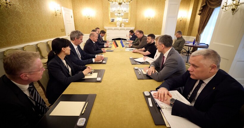 Зеленський зустрівся з Олафом Шольцом: про що говорили