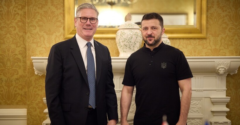 Зеленський вперше зустрівся з новим прем’єром Британії Кіром Стармером