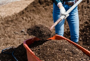 Як доглядати за компостною купою взимку, щоб там не зупинилось гниття
