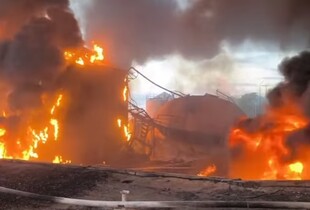 Ворог вдарив по нафтобазі KLO в Броварському районі (відео)