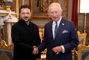 Зеленський зустрівся з королем Чарльзом III під час візиту в Британію